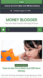 Mobile Screenshot of money-blogger.org